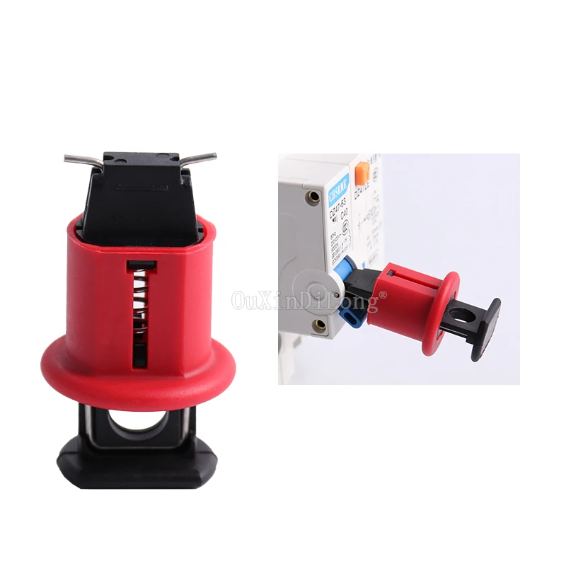 10PCS Electrical Lockout Miniature Circuit Breaker Lock Air Switch for Power Isolation Pinout JF1751 |