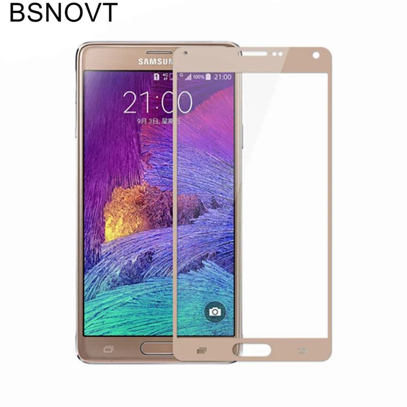 2 шт стекло для Samsung Galaxy Note 4 защита экрана закаленное N9200 | Мобильные телефоны и