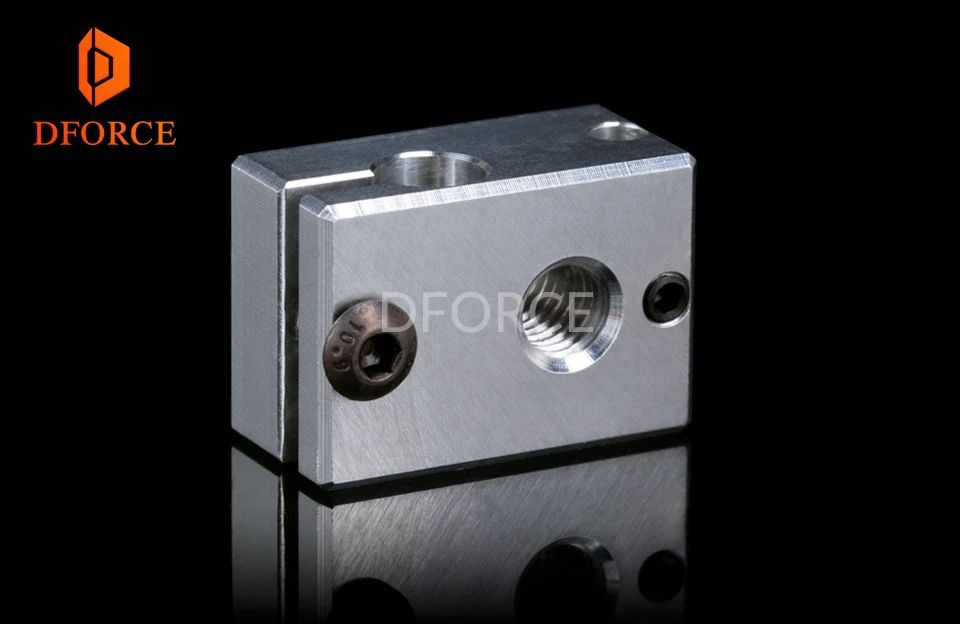DFORCE 3D принтер части V6 нагреватель Блок для сенсорных картриджей для E3D HOTEND titan экструдер для PT100 датчик для E3D HOTEND