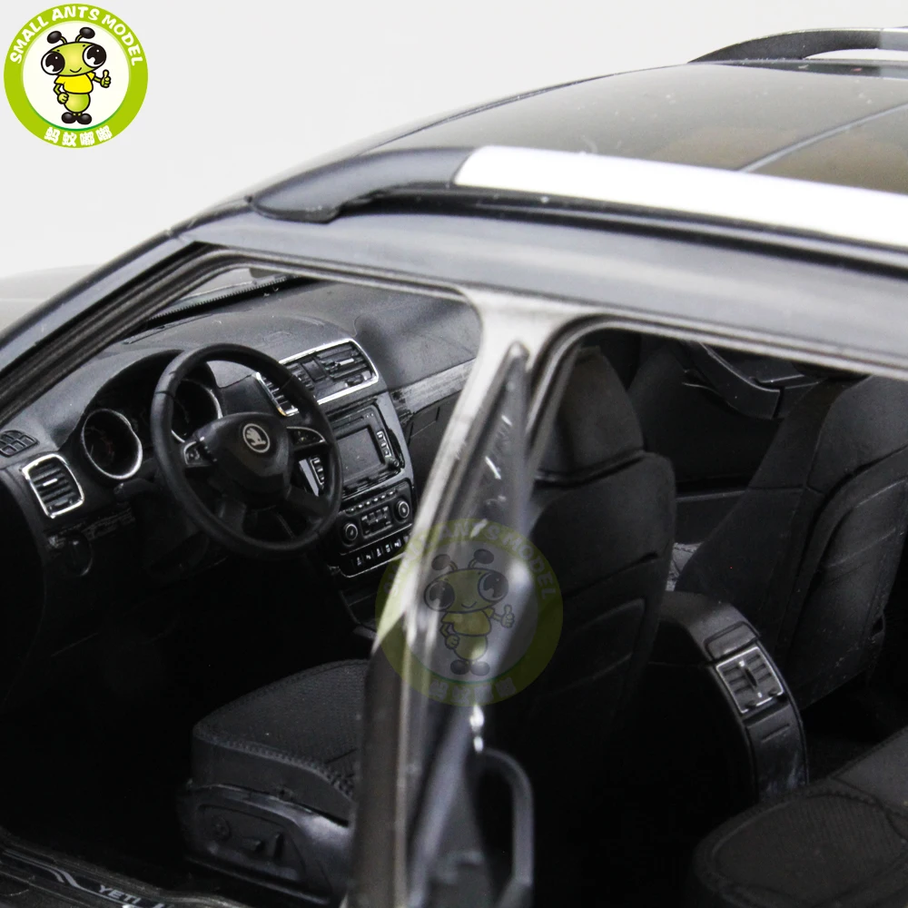1/18 Skoda Yeti SUV литая модель металлическая модель автомобиля SUV Подарочная коллекция хобби темно-коричневый