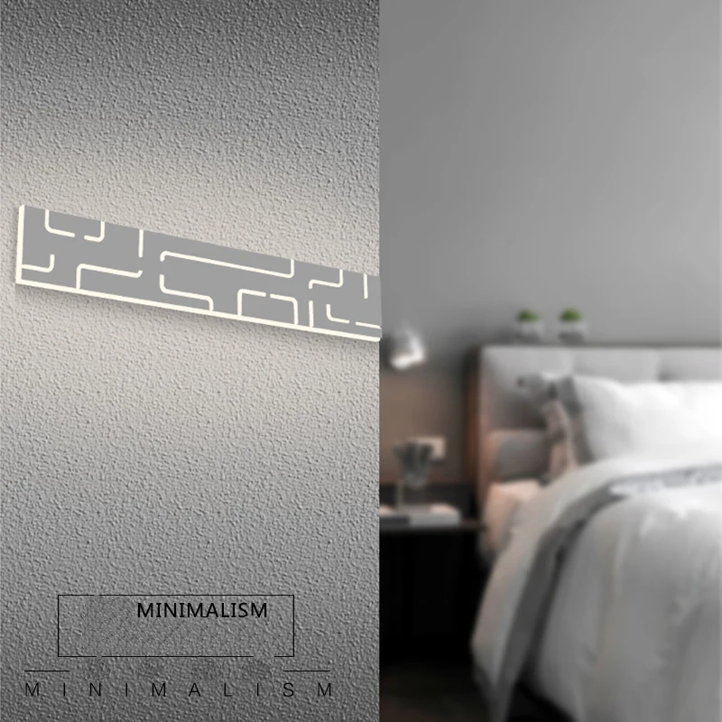 Зеркальный светильник железные настенные лампы акриловое зеркало arandela передняя