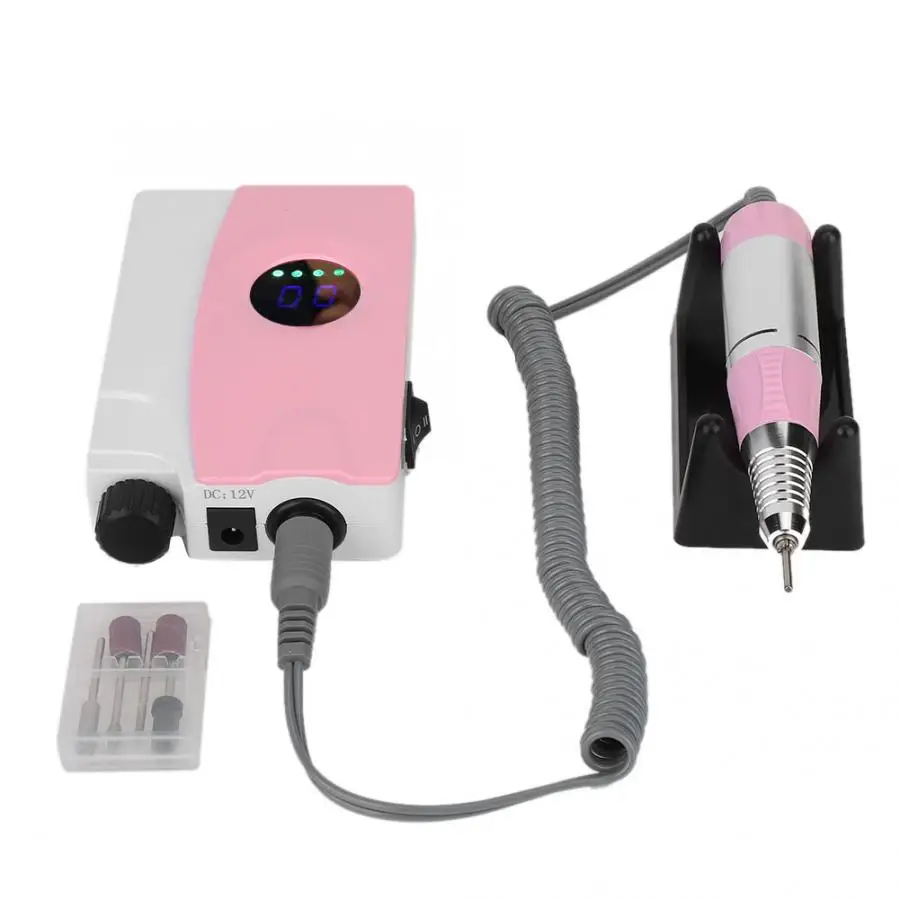 Портативный Перезаряжаемый электрический сверлильный станок для ногтей 25000