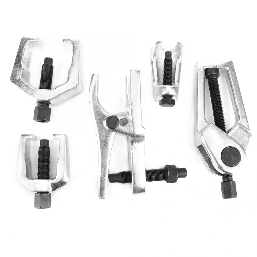 5pcs Pitman Arm Ball Joint Separator Remover Puller Tie Rod Front End Service Tool Kit |