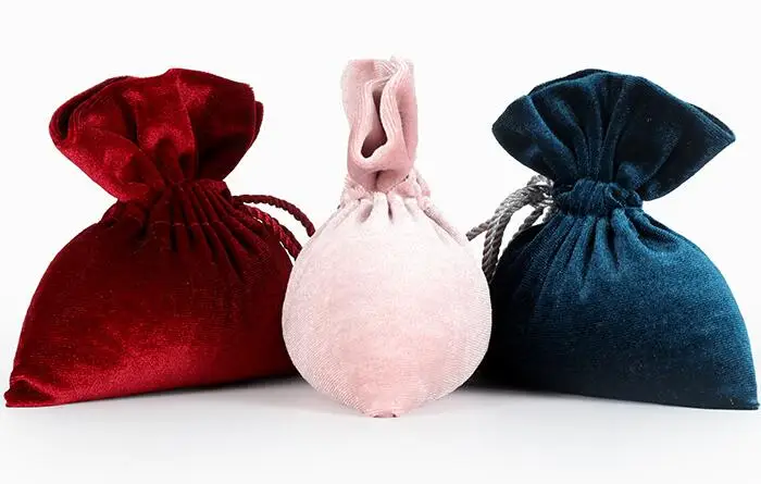 Мягкие бархатные мешочки на шнурке 12 х14 см|drawstring velvet pouch|velvet pouchvelvet drawstring pouch |