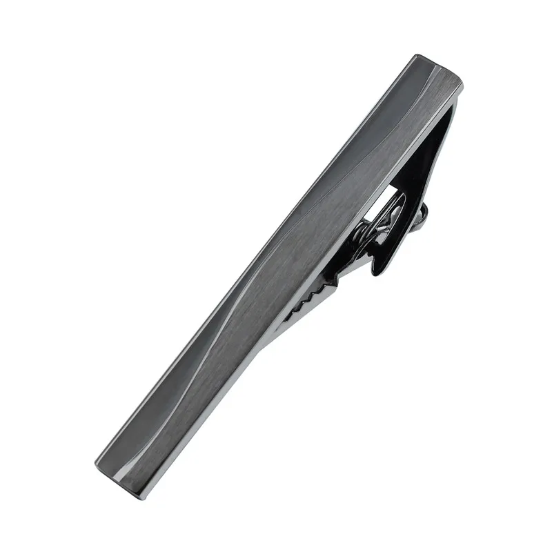 Хоусон простой дизайн галстук бар серебряный цвет и черный пистолет варианты