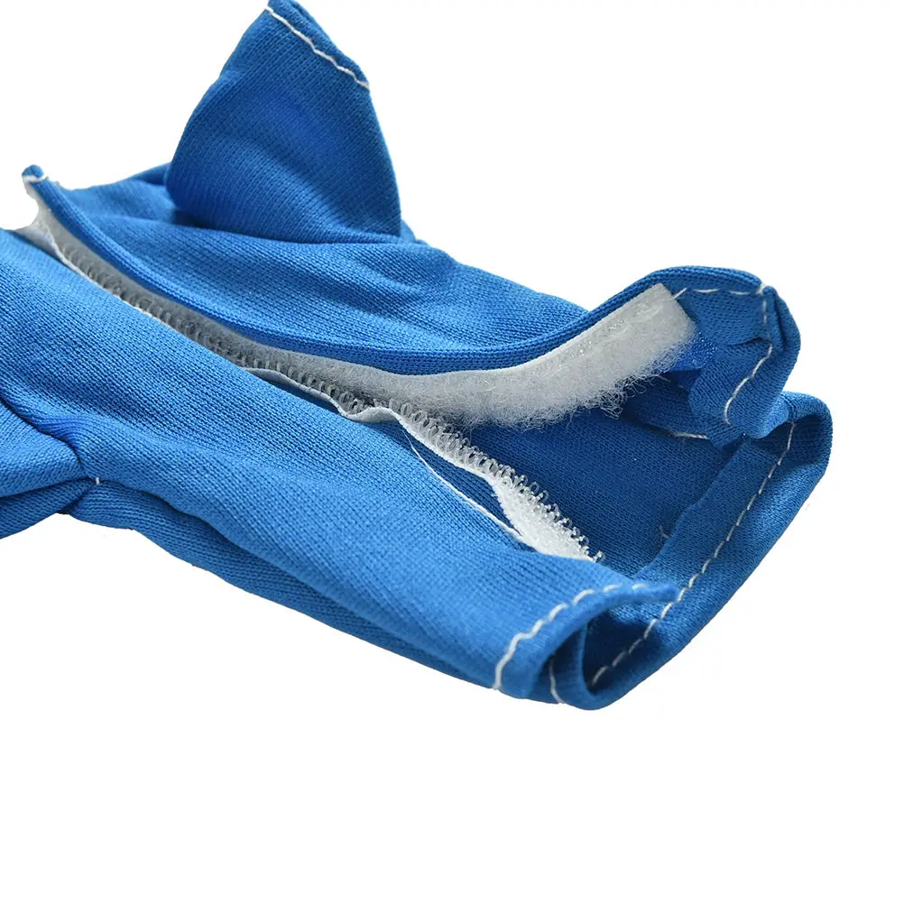 2 шт./компл. Одежда для кукол черные штаны ручной работы синяя футболка 11 дюймов