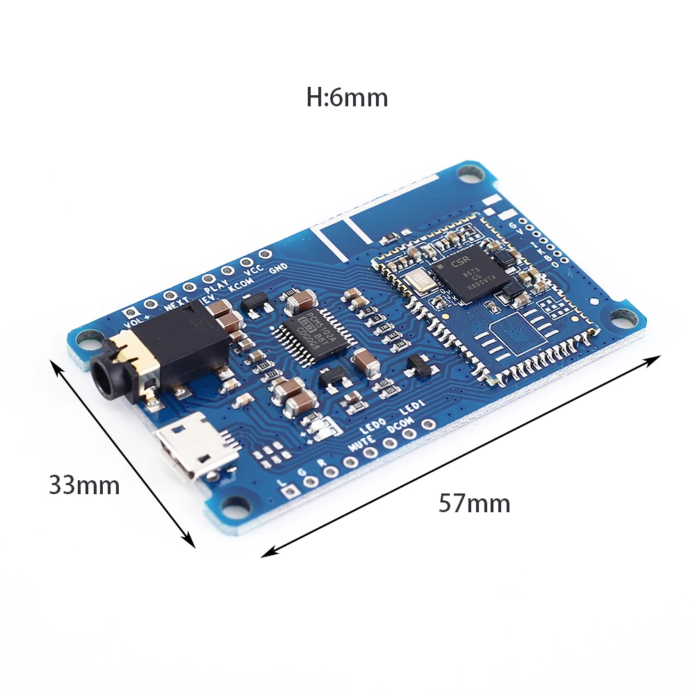 Беспроводной CSR8675 без потерь Bluetooth V5.0 усилитель декодер модуль PCM5102A приемник плата SBC AAC APTX APTX-LL ATPX-HD ies