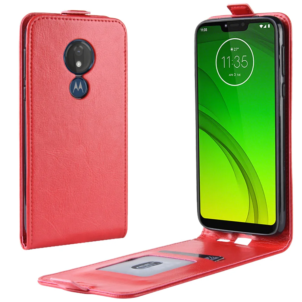 Чехол для телефона для Motorola G7 power Европейская версия США откидная Обложка на заднюю панель из искусственной кожи чехол для Moto G7 power кошелек телефон Coque Funda