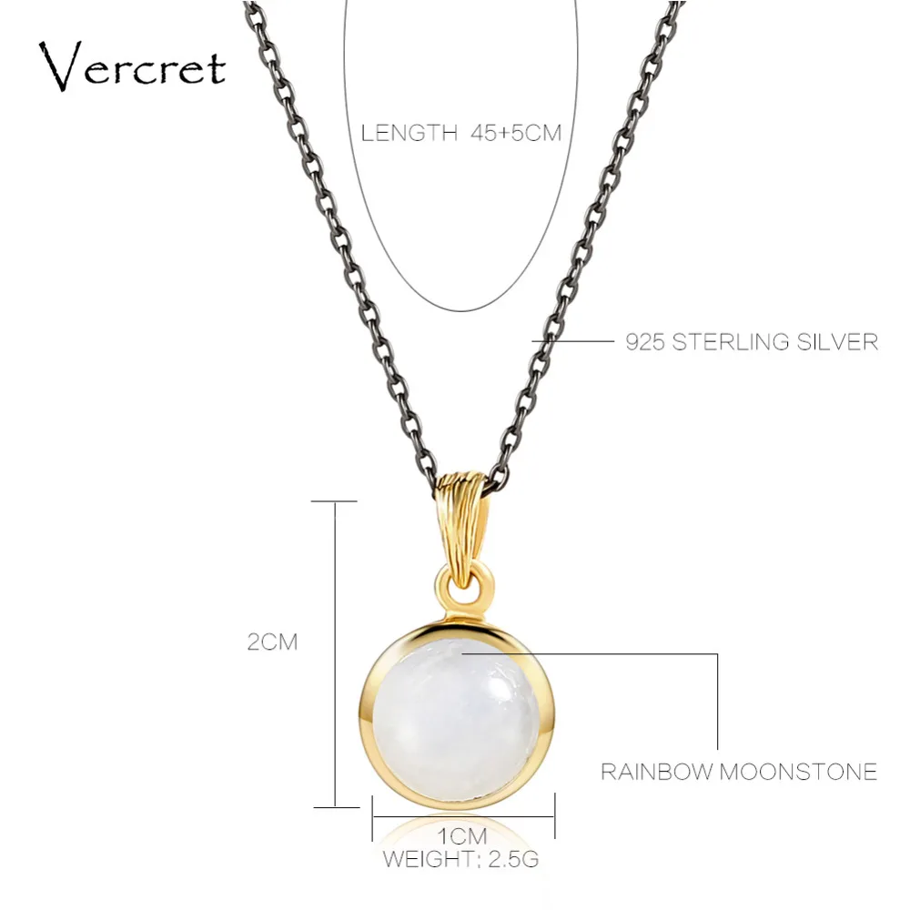 Ожерелье женское из серебра 925 пробы с лунным камнем|necklace with|necklace necklacenecklace cute |