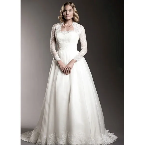 Discount Fashionable Detachable Jacket Wedding Dresses Tulle Ball Gown Bridal Gowns Vestido De Noiva 2015 | Свадьбы и торжества