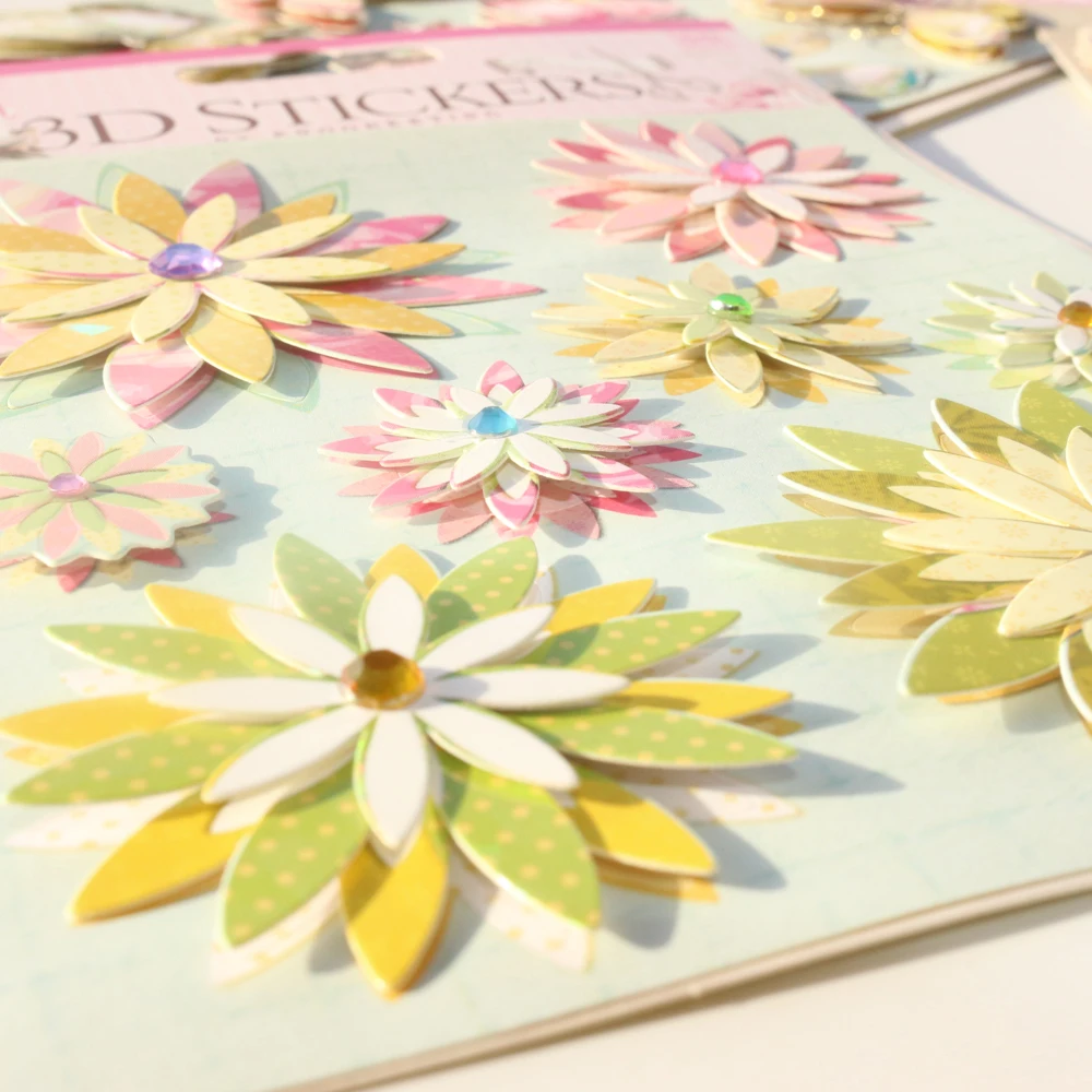 Domikee набор креативных милых стикеров из бумаги для школьников 3D Декоративные