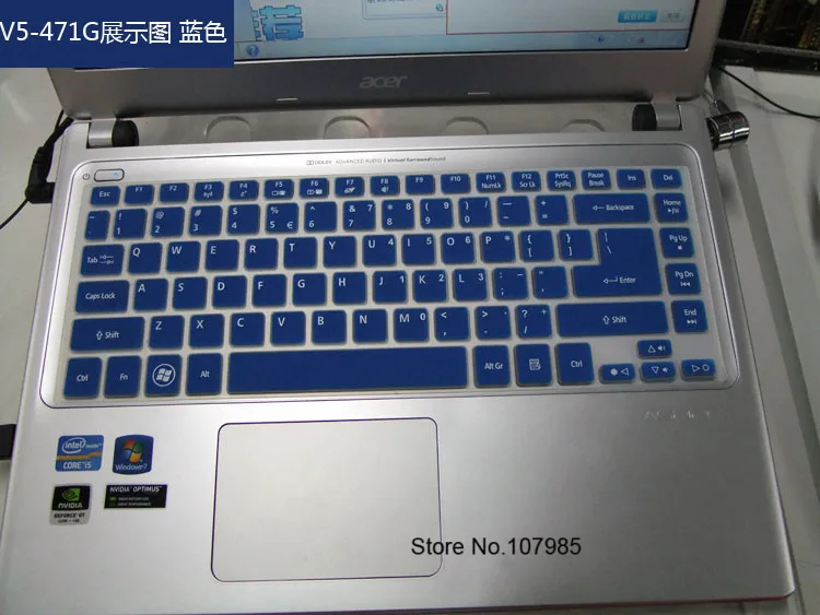 14 дюймовый Мягкий чехол для клавиатуры защитный Acer Aspire E E5 471 E14 4755G 3830 4755 TG G MS2317