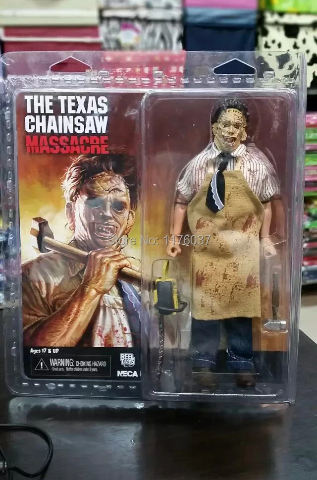 Vogue Известный Фильм Ужасов Техасская Резня Бензопилой NECA Кожаное Лицо