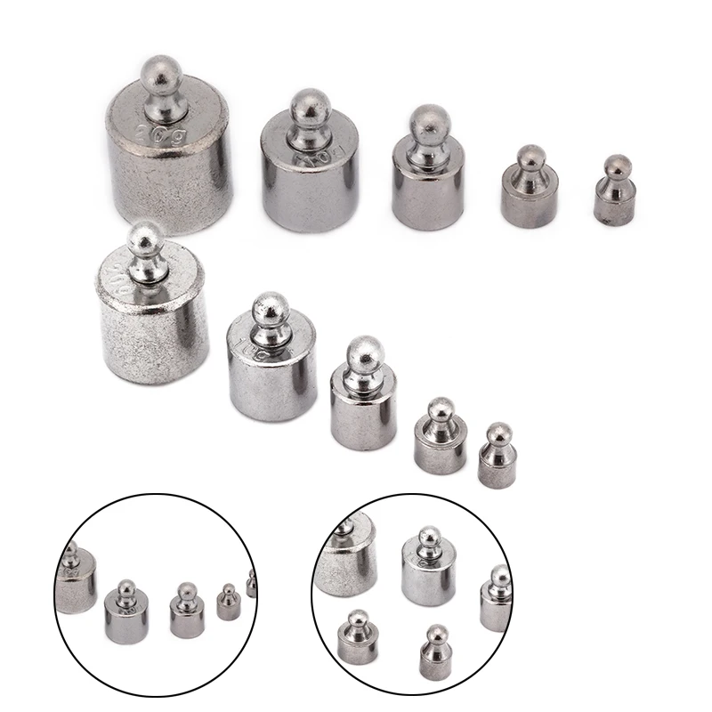 5 шт. калибровочные шкалы для хромирования 10 г 20 г|silver silver|silver setsilver kit |