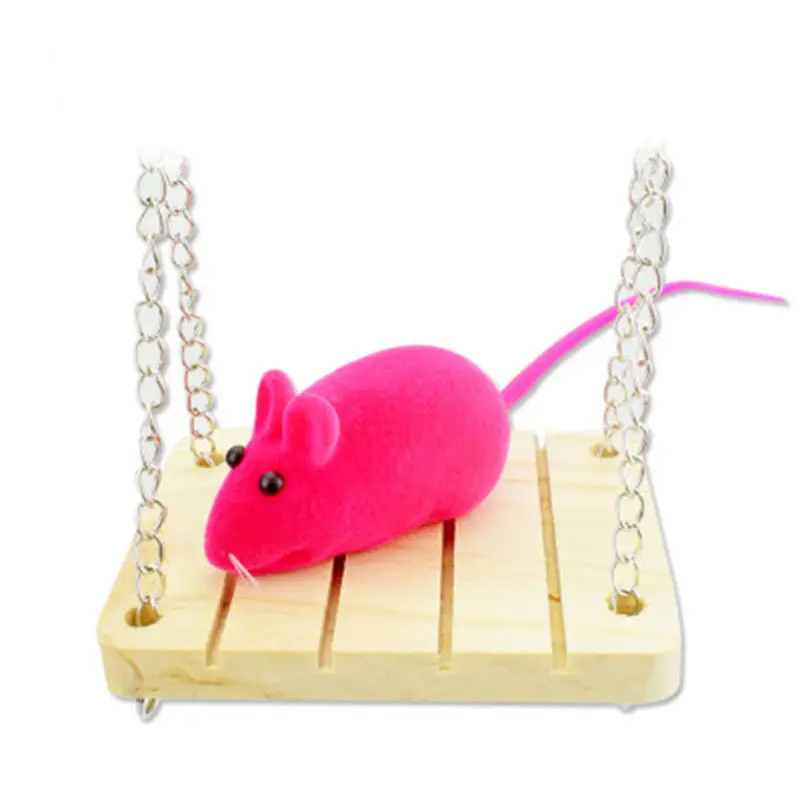 Клетка для хомяка/игрушка/Seesaw домашние Деревянные маленькие животные, крыса, мыши, домик, качели для игрушки для крыс