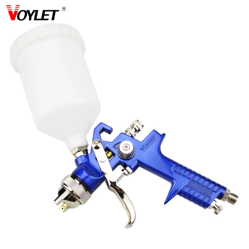 Высокое Качество Бренда Voylet H 827A 1.4/1.7 ММ Сопло 600 МЛ HVLP И воды Пистолет Распылитель