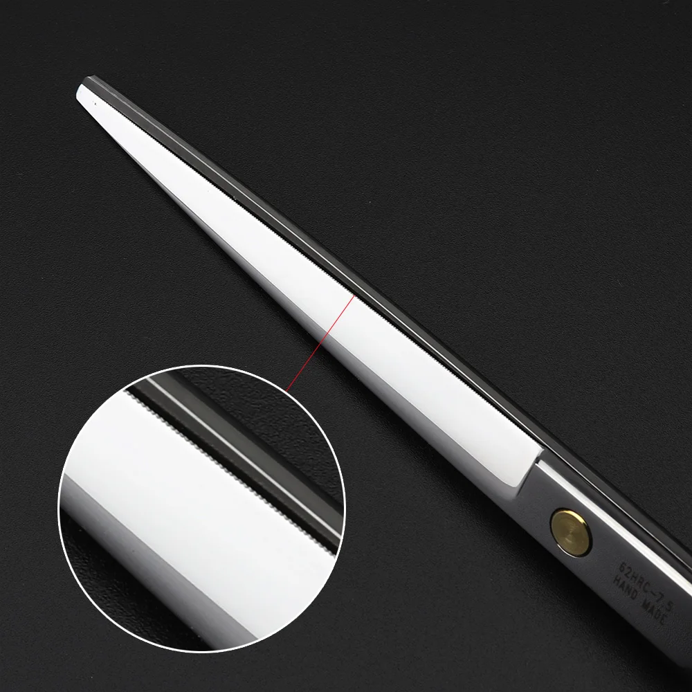 

Professional Hairdressing Scissors 7.5 Inch Cutting and Scissors Thinning Barber Scissors Set