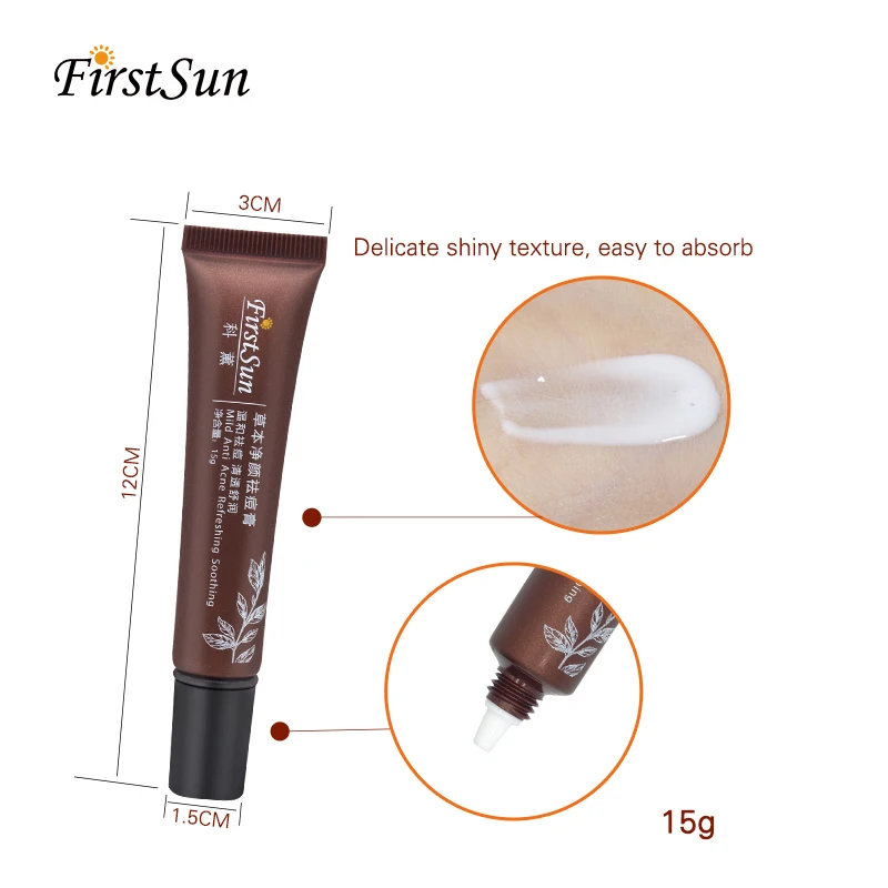 2 шт. очищающий крем для лица от акне уход за кожей удаление удаления комедона