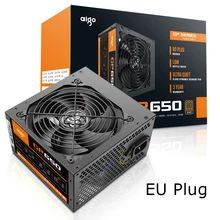 Aigo 650 Вт компьютерный блок питания ATX mini psu itx 80 plus Bronze EU Plug Active Flex ITX PC power 12 в источник питания