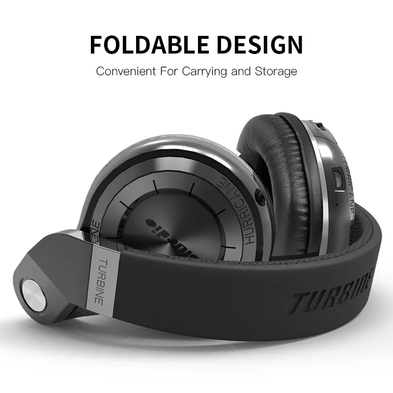Bluedio T2S(турбина2 дистинктивный) инновационный завёрнутый внутрь дизайн, Bluetooth наушники с встроенным микрофоном, новейший bluetooth 4.1, большая совместимость, HiFi наушники