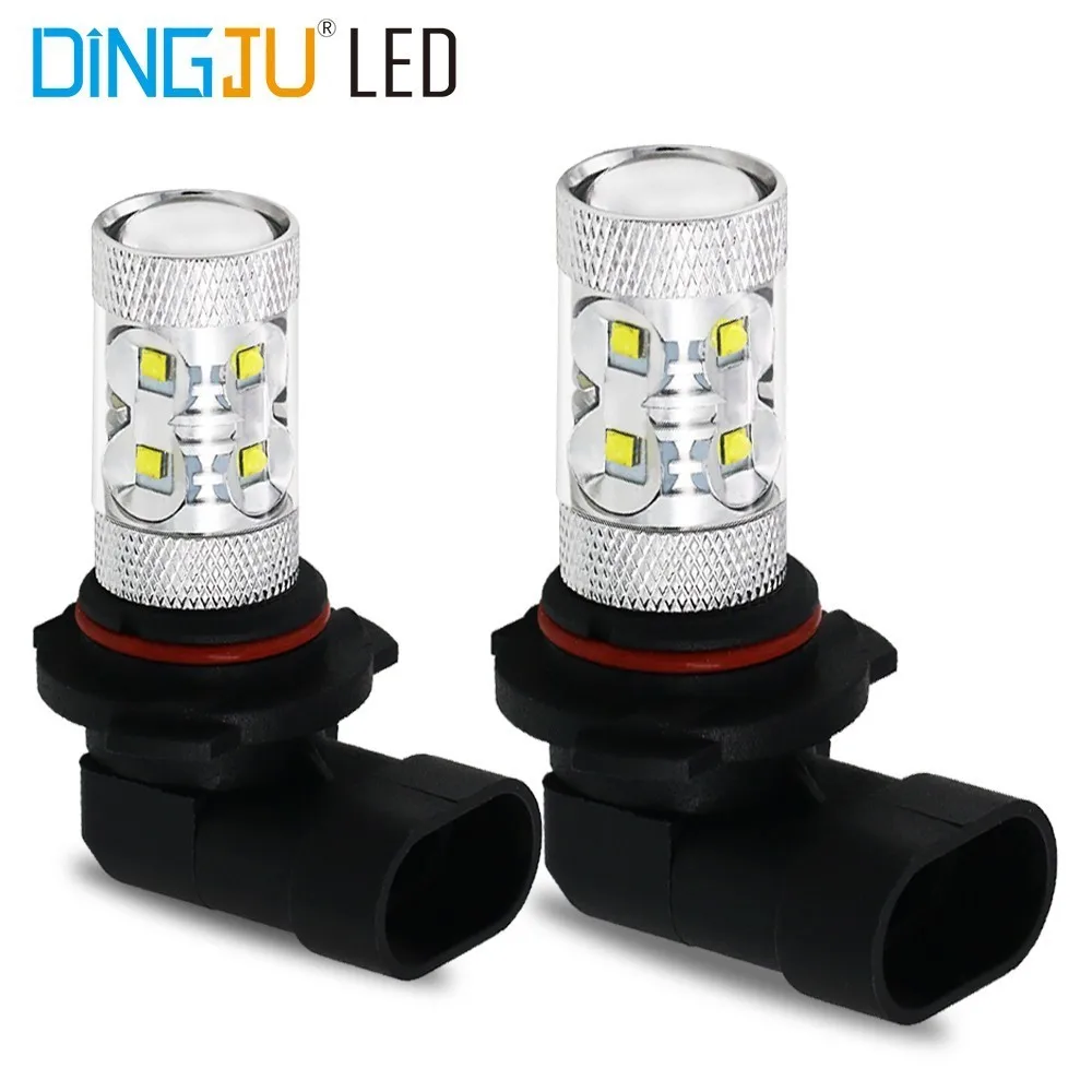 1 шт. 9005 9006 H8 H11 H16 Led HB4 HB3 туман светильник s лампы 10SMD 5202 вождение автомобиля ходовой