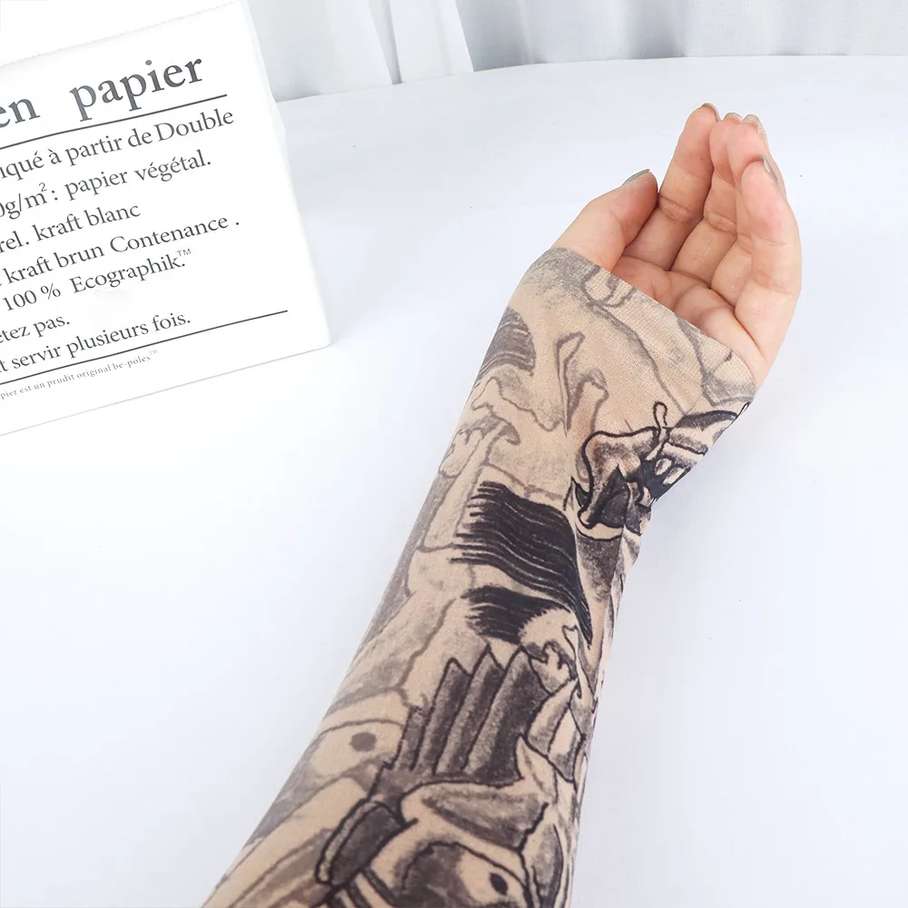 2 шт./лот разноцветный панк для мужчин и женщин защита от УФ солнца с рисунком