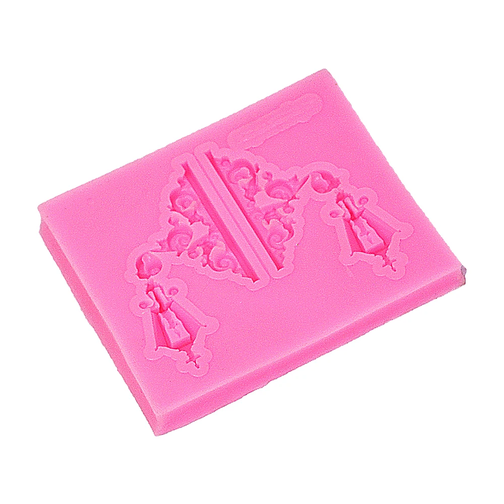 Floral Scroll Fondant Silicone Mold Cake Decorating Tools Confeitaria Chocolate Biscuit Cookie Sugarcraft | Дом и сад