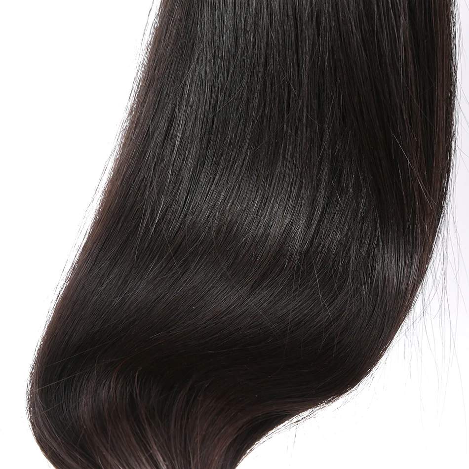 Luvin, 8-28, 30, 32, 34, 40 дюймов, бразильские прямые волосы remy, волнистые, натуральный цвет, 1, 3, 4 пряди, человеческие волосы