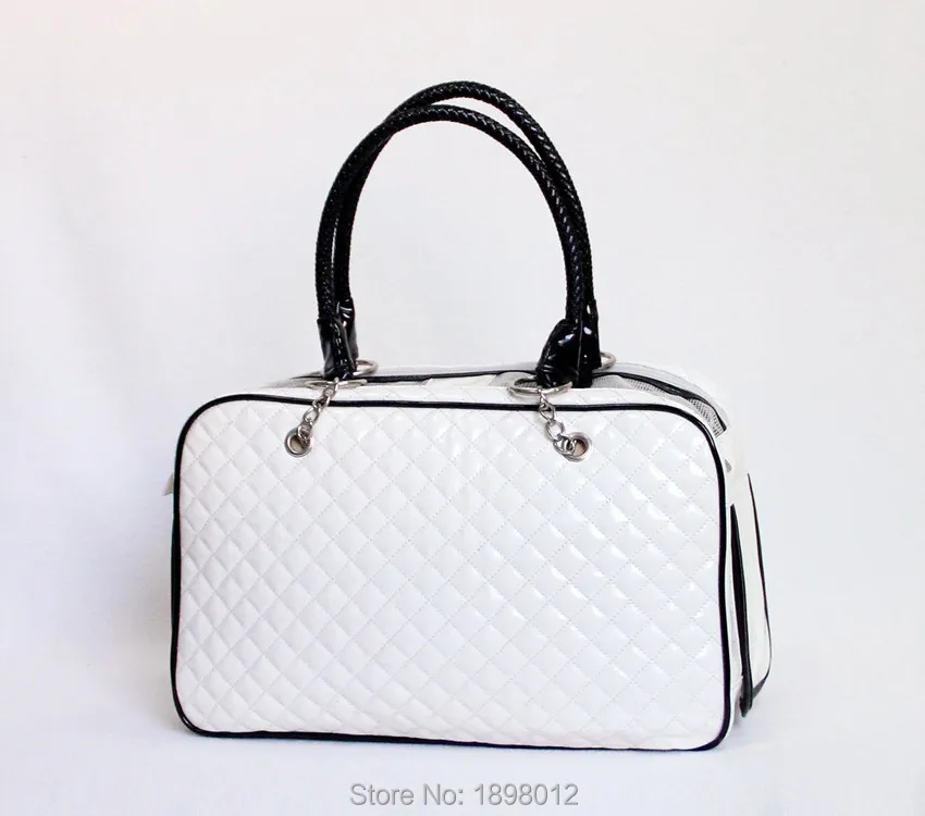 Классическая Кожаная Сумка тоут в стиле ретро для собак сумка переноски