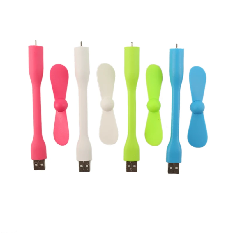 USB вентилятор гибкий USB портативный мини-вентилятор для банка питания ноутбука портативного компьютера Энергосбережение