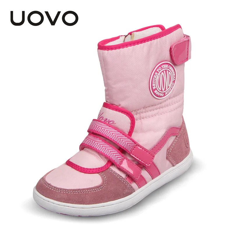 Новые брендовые зимние сапоги для девочек и мальчиков детская обувь