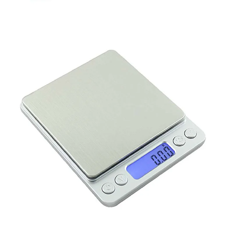 Портативные весы 2000*0 1 г электронные цифровые мини-весы почтовые кухонные для
