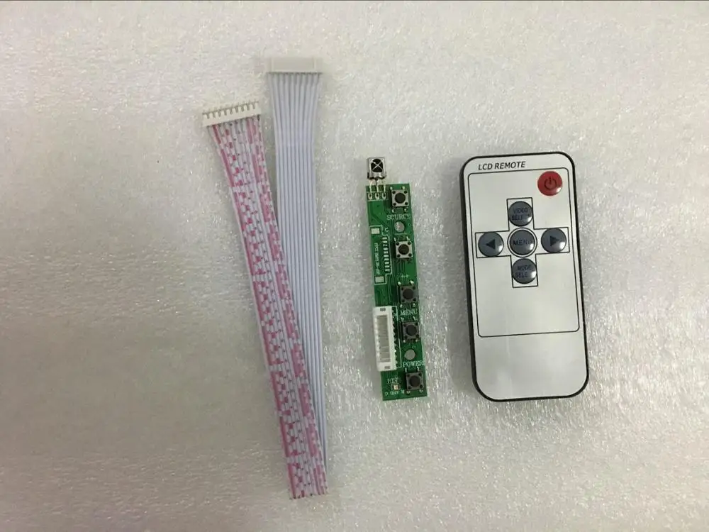 Плата контроллера HDMI VGA 2AV 60PIN TTL LVDS модуль мониторинга подходит для ЖК-дисплея