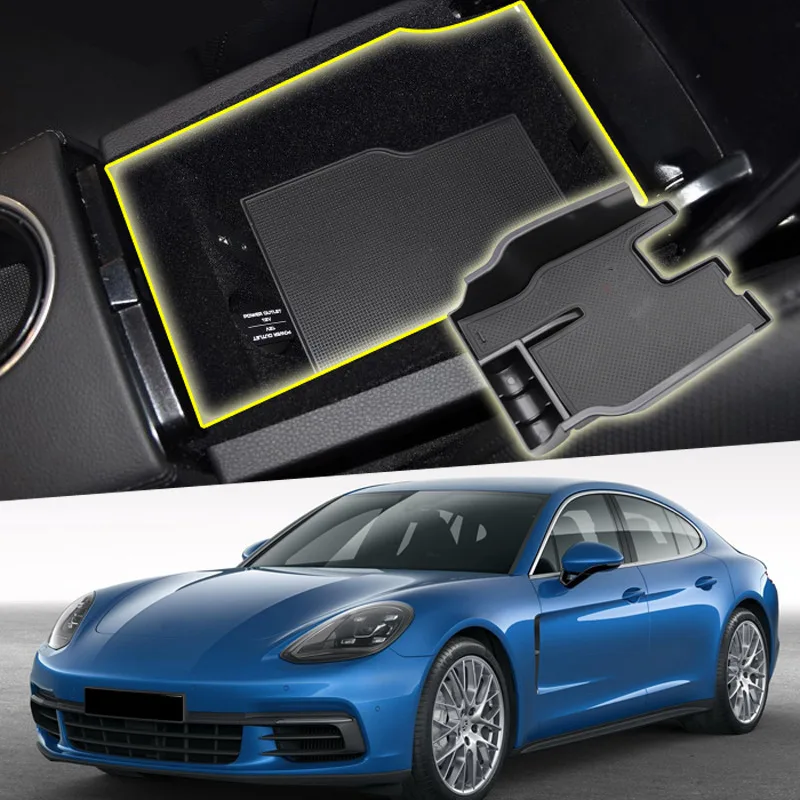Подходит для Porsche Panamera 970 2010 2016 внутренний пластиковый центральный подлокотник
