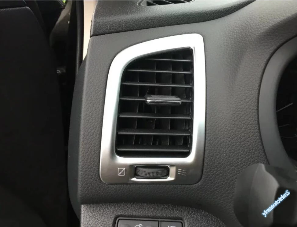 

Lapetus Accessories Interior Side Air Conditioning AC Outlet Vent Molding Cover Trim Fit For Nissan Teana Altima 2013 - 2018 ABS