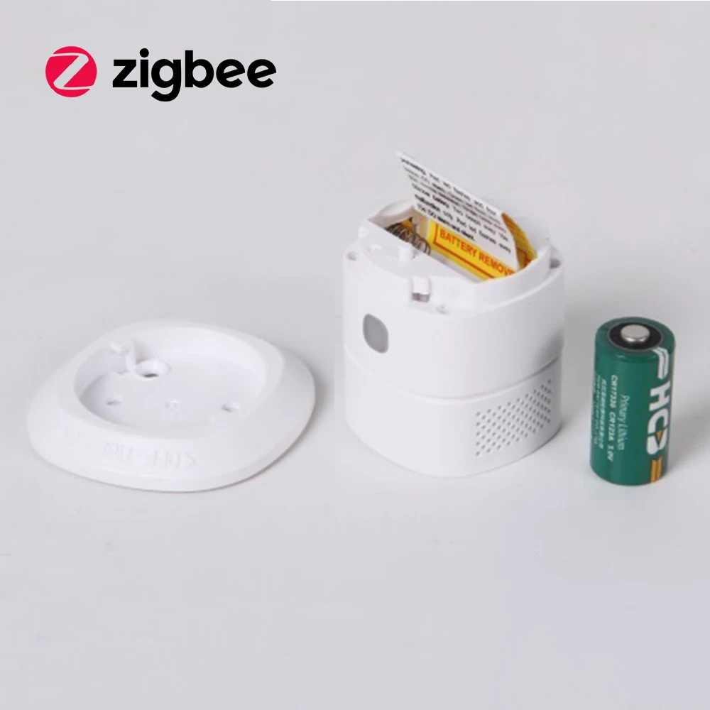 Умный дом CO система обнаружения батарея работает Zigbee HA1.2 Альянс умный детектор