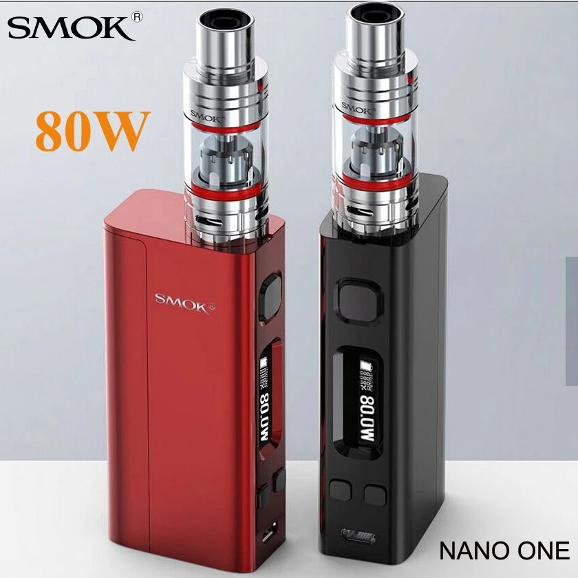 Vape SMOK Nano One Starter Kit электронная сигарета r-пара мини 80 Вт TC испаритель коробка мод Nano TFV4 Танк против Pico S219
