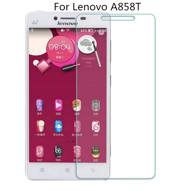 Защитное стекло для Lenovo A858T, A858W, A858, закаленное