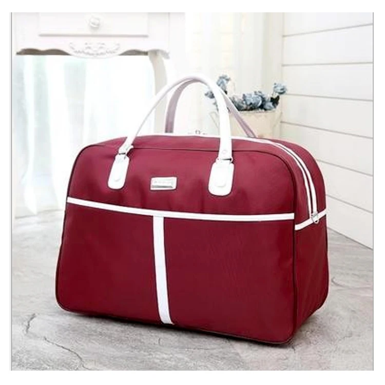 Wobag, женские дорожные сумки, новинка, модные, Оксфорд, водонепроницаемые, вместительные, для багажа, вещевой мешок, повседневные, дорожные сумки - Цвет: Big Red