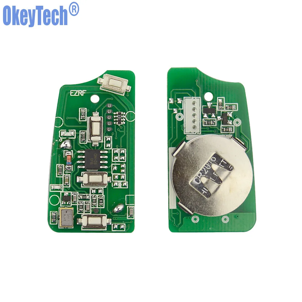 OkeyTech модифицированный флип 4 кнопки 315/433 мгц удаленный ключ для BMW EWS 325 330 318 525 530 540
