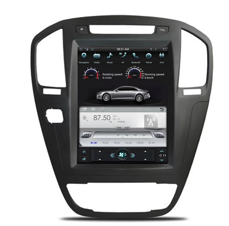 10," Tesla Android автомобильный Радио gps Мультимедиа Стерео для Opel Insignia CD300 CD400 Regal Vauxhall 2009-2012 вертикальный экран