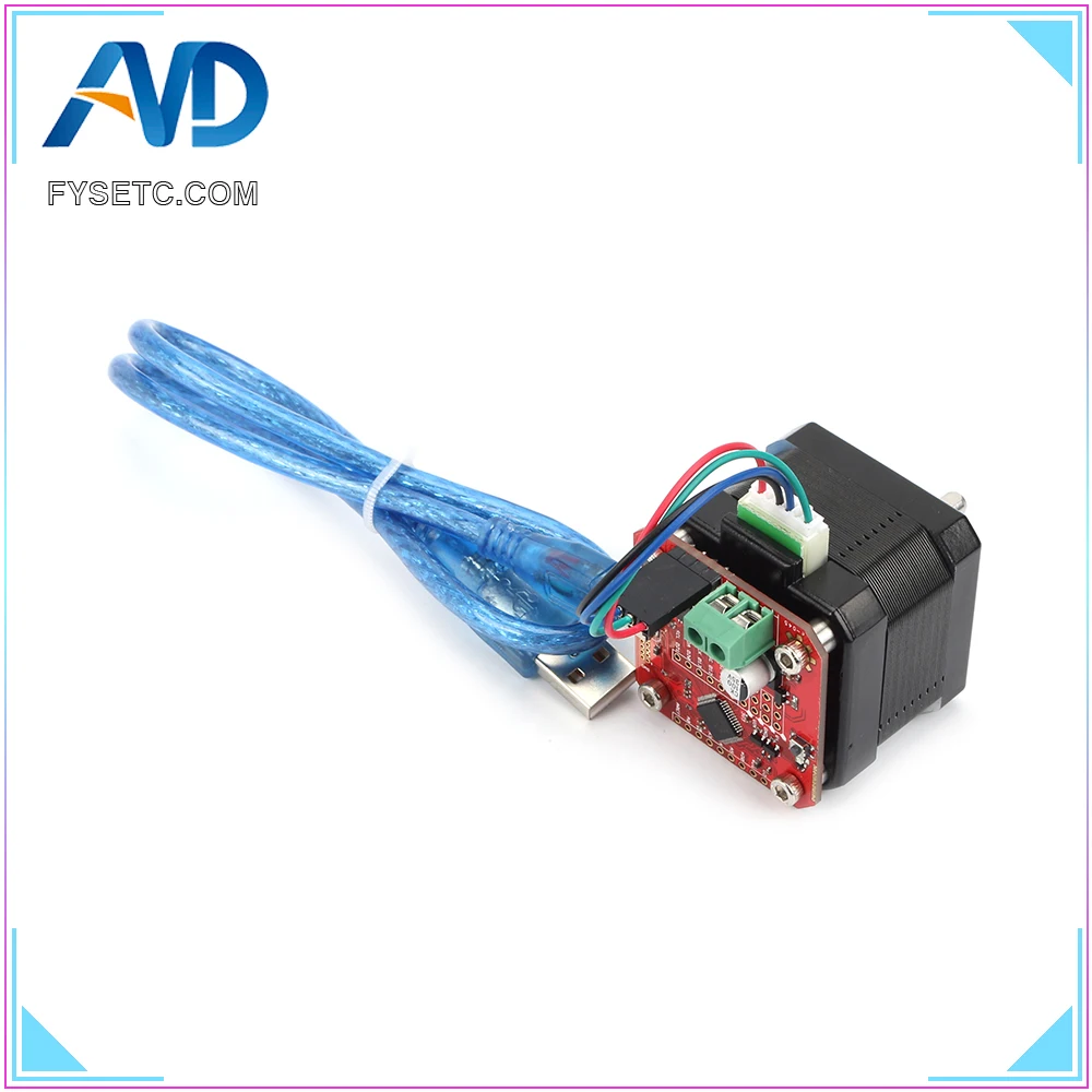 Clone Mechaduino 0,2 с открытым исходным кодом Servo42 моторная плата Arduino-совместимая Закрытая петля позиционирования с Nema 17 шаговый двигатель