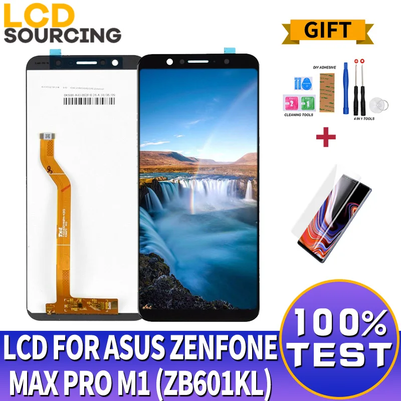 5 99 &quotдля ASUS ZenFone Max Pro M1 ЖК-дисплей с сенсорным экраном Экран панель в сборе
