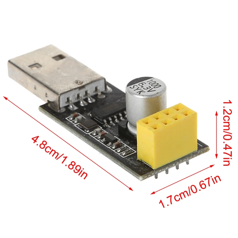 ESP01 программатор адаптер UART GPIO0 ESP 01 Adaptaterr ESP8266 CH340G USB к Серийный беспроводной Wifi