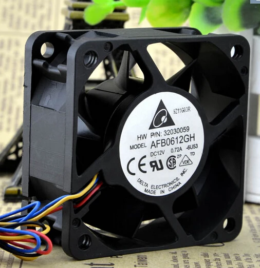 

AFB0612GH 6025 12V 0.72A 6cm 4 провода