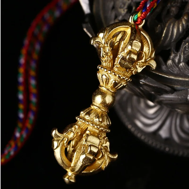 Буддийская подвеска Ваджра из меди