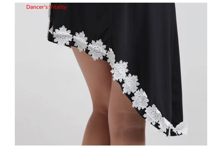 

New Sexy Backless Hypotenuse Dress Women Latin Dance Dress For Women Rumba Samba Cha Cha Dance Practice/Performance Costumes