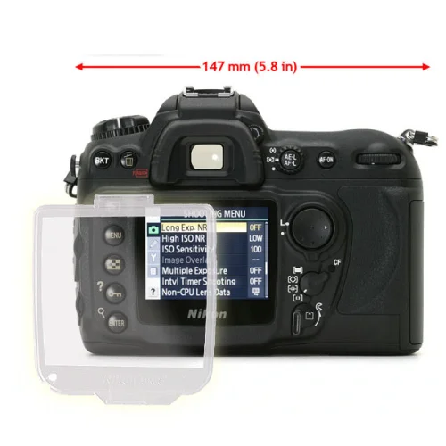 

2 шт Жесткий ЖК-монитор протектор экрана для Nikon D300 AS BM-8 BM8