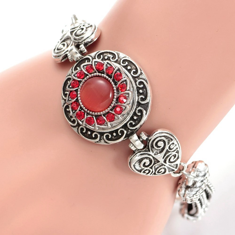 Золото горный хрусталь Стиль Баскетбол Талисманы 18 мм кнопки украшения для