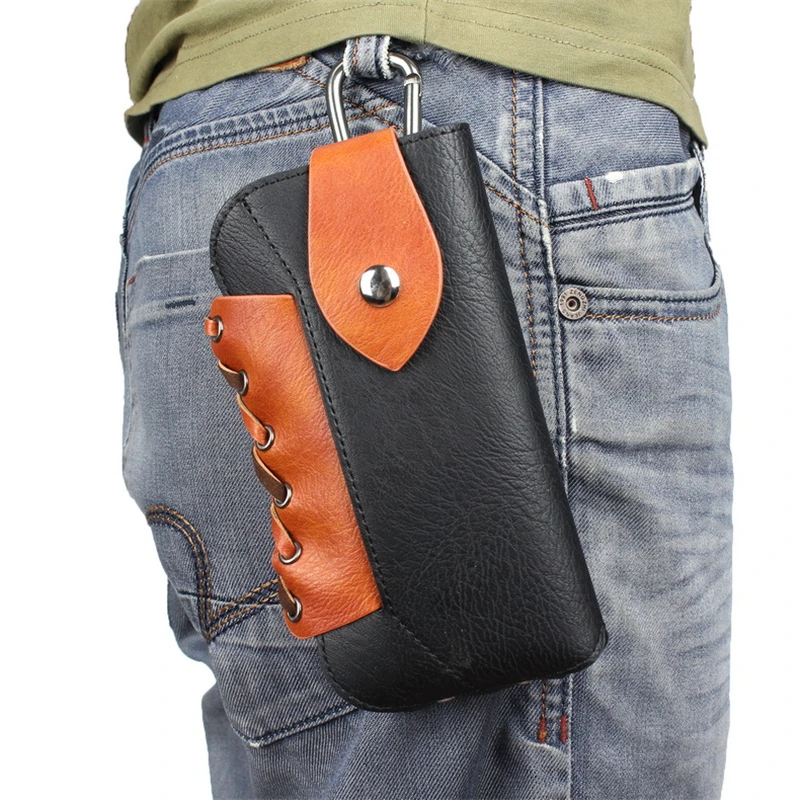 4 цвета роскошный винтажный Чехол-кобура для альпинизма в виде носорога кожаный